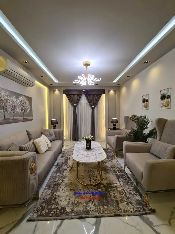 أحدث تصاميم ديكورات شقق مودرن 2024